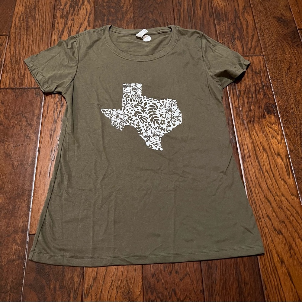 Floral Texas Tee